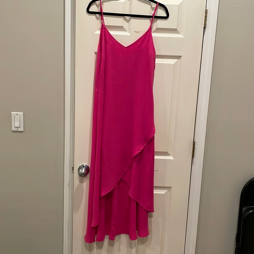Lulus asymmetrical high low dress